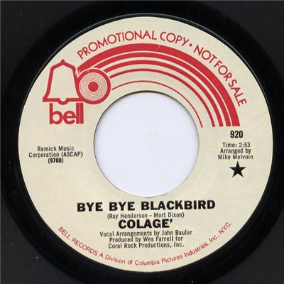 Colage' - Bye Bye Blackbird download mp3 flac