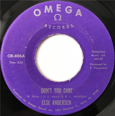 Else Andersen - Don't You Care / You Took My World download mp3 flac