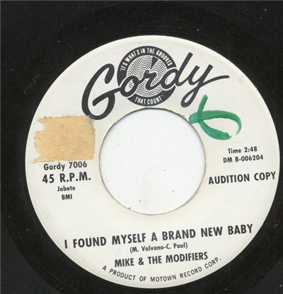 Mike & The Modifiers - I Found Myself A Brand New Baby / It's Too Bad download mp3 flac