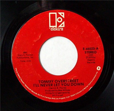 Tommy Overstreet - I'll Never Let You Down / You Needed Me download mp3 flac