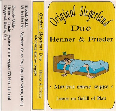 Henner & Frieder - Morjens emme seggse download mp3 flac