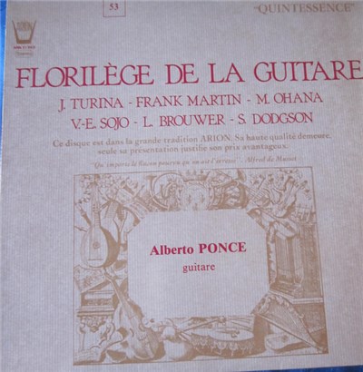 Alberto Ponce - Florilège De La Guitare download mp3 flac