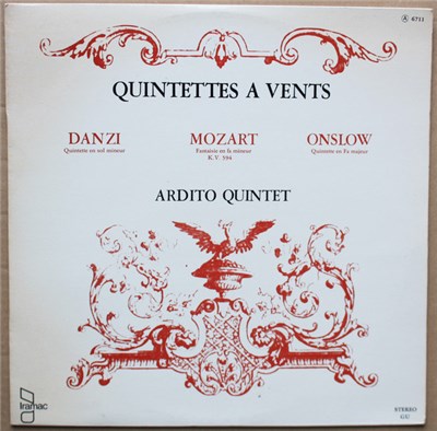 Danzi / Mozart / Onslow - Ardito Quintet - Quintettes À Vent download mp3 flac