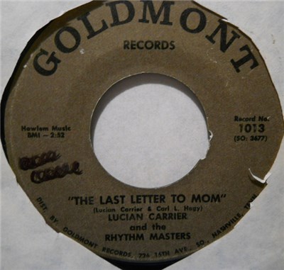 Lucian Carrier And The Rhythm Masters - The Last Letter To Mom download mp3 flac