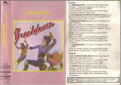 Various - Breakdance - Banda De Sonido Original De La Película download mp3 flac