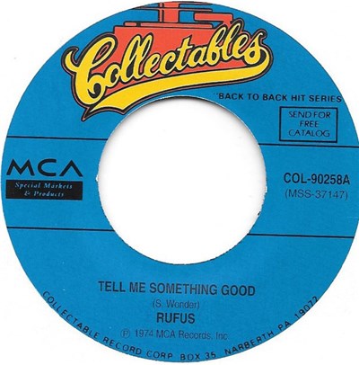 Rufus - Tell Me Something Good download mp3 flac