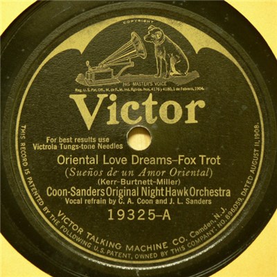 Coon-Sanders Original Night Hawk Orchestra - Oriental Love Dreams / My Daddy's Dreamtime Lullaby download mp3 flac