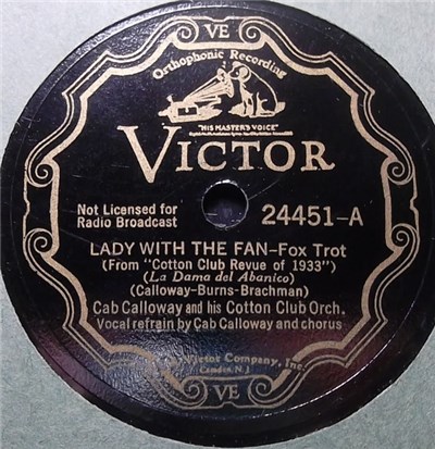 Cab Calloway And His Cotton Club Orchestra - Lady With The Fan / Father's Got His Glasses On download mp3 flac