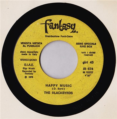The Blackbyrds / Santino Rocchetti - Happy Music / Mi Mancherai download mp3 flac
