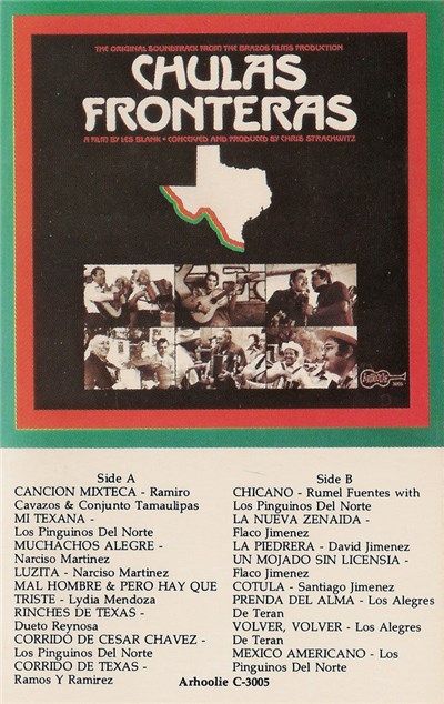 Various - Chulas Fronteras (Sound Track From The Film By Les Blank & Chris Strachwitz) download mp3 flac