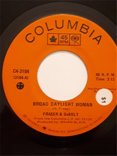 Fraser & DeBolt - Broad Daylight Woman download mp3 flac