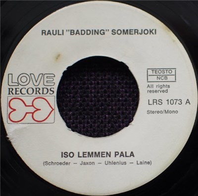 Rauli Badding Somerjoki - Iso Lemmen Pala / Enkelinkasvot download mp3 flac