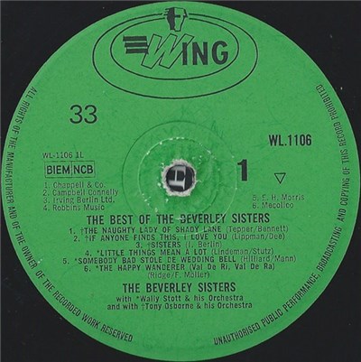 The Beverley Sisters - The Best Of The Beverley Sisters download mp3 flac