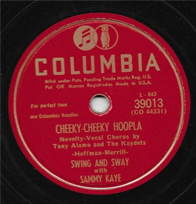 Swing And Sway With Sammy Kaye - Cheeky-Cheeky Hoopla / Guilty download mp3 flac