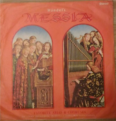 The London Philharmonic Orchestra, Walter Susskind - Händel's Messiah, Favorite Aria's & Choruses download mp3 flac