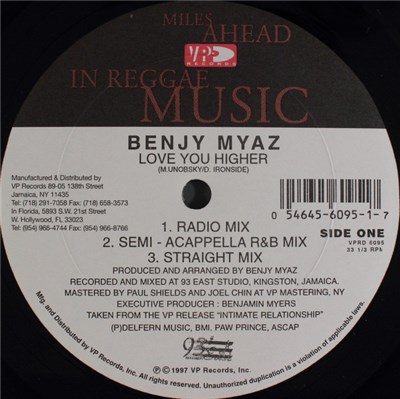Benjy Myaz - Love You Higher download mp3 flac