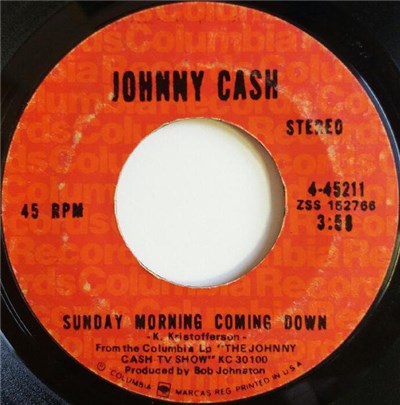 Johnny Cash - Sunday Morning Coming Down / I'm Gonna Try To Be That Way download mp3 flac
