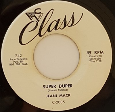 Jeani Mack - Tonight You'll Have Your Dream/ Super Duper download mp3 flac