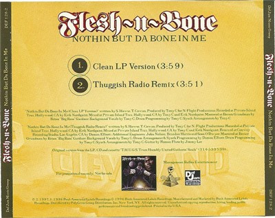 Flesh-N-Bone - Nothin But Da Bone In Me download mp3 flac
