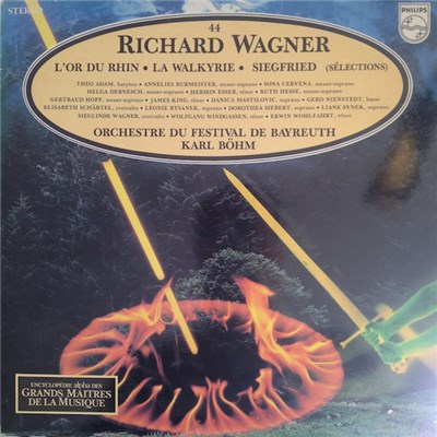 Richard Wagner, Choeur Et Orchestre Du Festival De Bayreuth, Karl Böhm - L'Or Du Rhin • La Walkyrie • Siegfried ( Sélections ) download mp3 flac