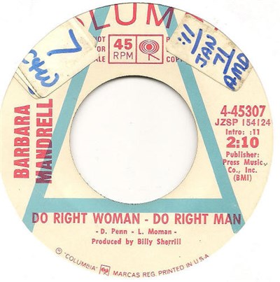 Barbara Mandrell - Do Right Woman - Do Right Man / The Letter download mp3 flac
