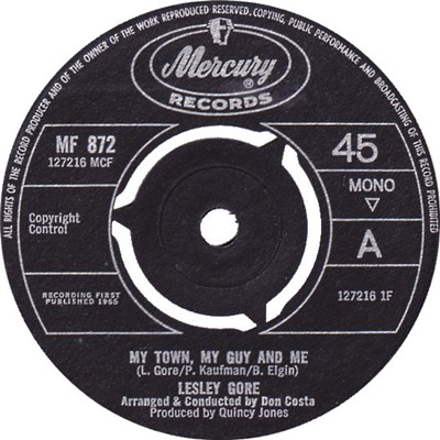 Lesley Gore - My Town, My Guy And Me / A Girl In Love download mp3 flac