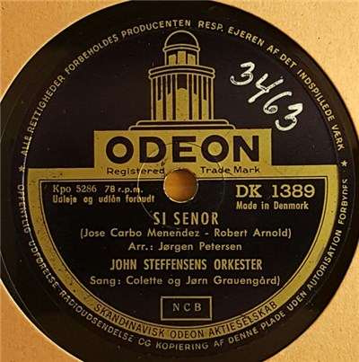 John Steffensens Orkester - Si Senor / Zambezi download mp3 flac