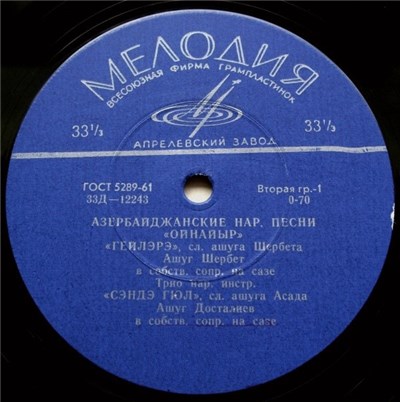 Various - Азербайджанские Нар. Песни download mp3 flac