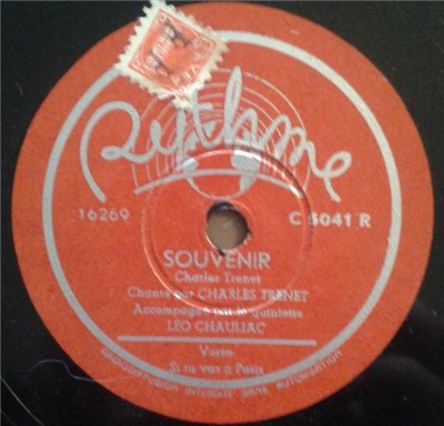 Charles Trenet - Souvenir / Si Tu Vas A Paris download mp3 flac