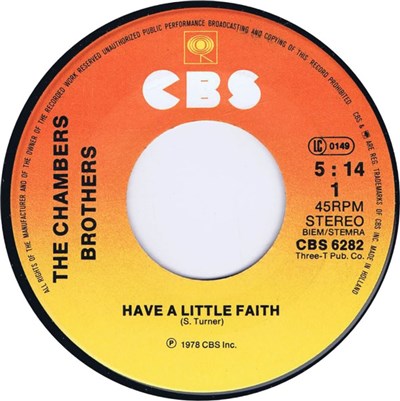The Chambers Brothers - Have A Little Faith / To Love Somebody download mp3 flac