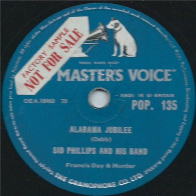Sid Phillips And His Band - Alabama Jubilee / Spanish Serenade - Beguine download mp3 flac