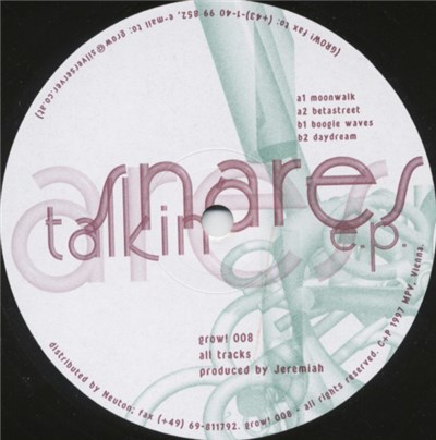 Jeremiah - Talkin' Snares E.P. download mp3 flac