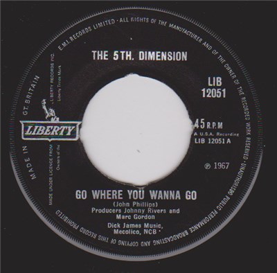 The 5th Dimension - Go Where You Wanna Go download mp3 flac