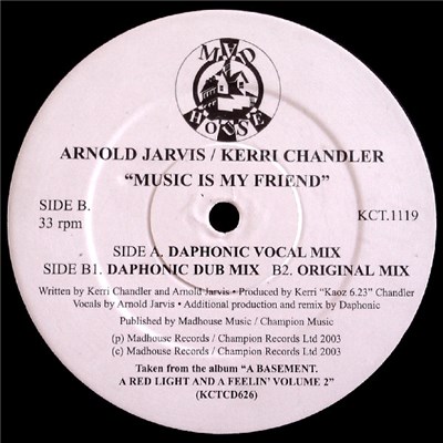 Arnold Jarvis - Music Is My Friend download mp3 flac