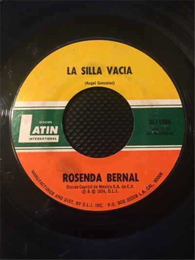 Rosenda Bernal - La Silla Vacia / Amor Traicionero download mp3 flac