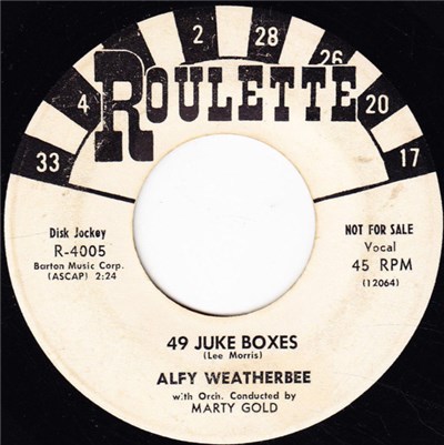 Alfy Weatherbee - 49 Juke Boxes / Why Am I Crying download mp3 flac