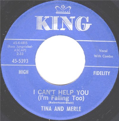 Tina And Merle - I Can't Help You (I'm Falling Too) download mp3 flac