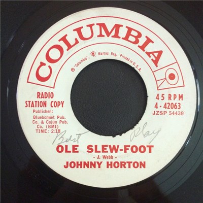 Johnny Horton - Ole Slew-Foot download mp3 flac