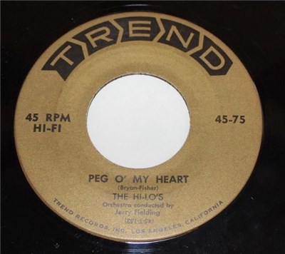 The Hi-Lo's - Peg O' My Heart / They Didn't Believe Me download mp3 flac