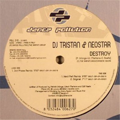 DJ Tristan & Neostar - Destroy download mp3 flac