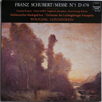 Franz Schubert, Urszula Koszut, Doris Soffel, Siegfried Jerusalem, Hans Georg Ahrens, Wolfgang Gönnenwein, Der Süddeutsche Madrigalchor - Messe Nr. 5 en La Bémol Majeur D.678 download mp3 flac