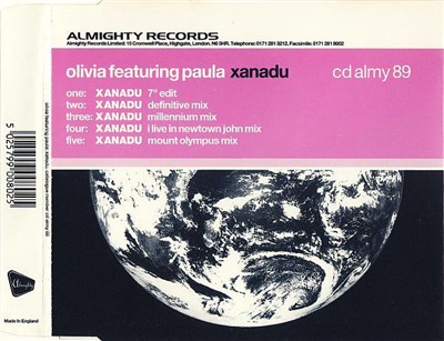 Olivia Featuring Paula - Xanadu download mp3 flac