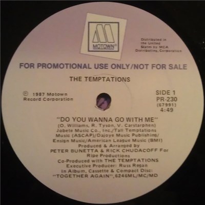 The Temptations - Do You Wanna Go With Me download mp3 flac