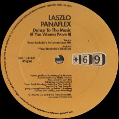 Laszlo Panaflex - Dance To The Music (If You Wanna Prove It) (The Peter Rauhofer Remixes) download mp3 flac
