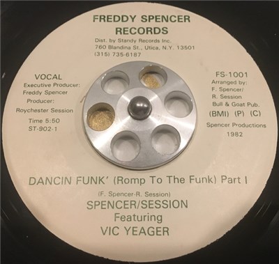 Spencer/Session Featuring Vic Yeager - Dancin' Funk (Romp To The Funk) download mp3 flac