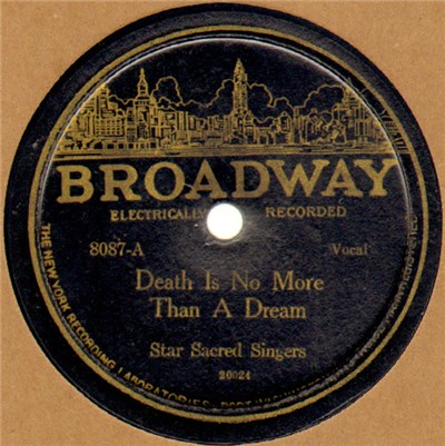 Star Sacred Singers - Death Is No More Than A Dream / Near The Cross download mp3 flac
