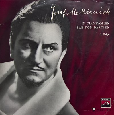 Josef Metternich - Josef Metternich In Glanzvollen Bariton-Partien 2. Folge download mp3 flac