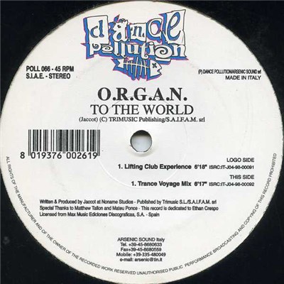 O.R.G.A.N. - To The World download mp3 flac