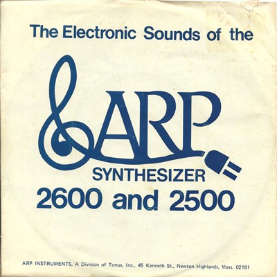 Roger Powell / Harry Coon - The Electronic Sounds Of The Arp Synthesizer 2600 And 2500 download mp3 flac