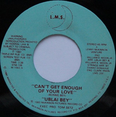 Ublai Bey - Can't Get Enough Of Your Love download mp3 flac